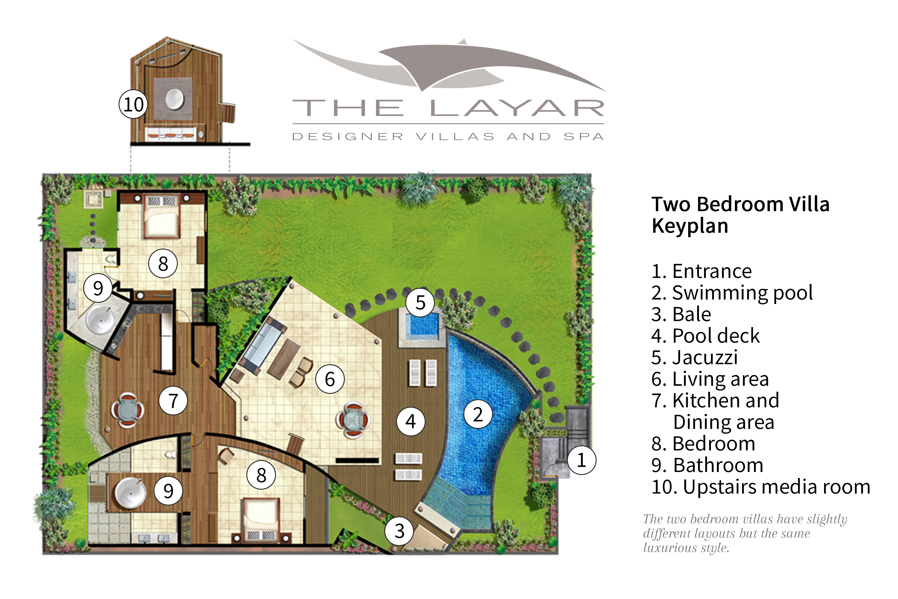 The Layar 2BR - Floorplan